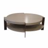 CT-85 Coffee Table with Shelf | Tables by Antoine Proulx Furniture, LLC. Item made of walnut with copper