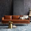 Axel Leather Sofa | Couches & Sofas by West Elm | The Joshua Tree House in Joshua Tree