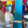 Revival | Oil And Acrylic Painting in Paintings by Hugo Auler Jr. Art. Item composed of canvas and synthetic