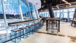 Tables, Chairs, and Banquettes | Furniture by Uhuru Design | Shake Shack - Fulton Transit Center in New York
