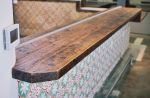 Viewing and Tasting Bar | Countertop in Furniture by Monkwood Studios | Dripp - Chino Hills in Chino Hills. Item made of wood