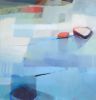 Meditation | Oil And Acrylic Painting in Paintings by Sharon Paster. Item made of canvas with synthetic