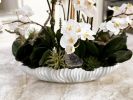 White Silk Orchids | Floral Arrangements by Fleurina Designs