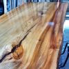 Live Edge Elm Table | Dining Table in Tables by Handmade in Brighton. Item composed of wood
