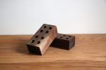 Bricks | Candle Holder in Decorative Objects by Lucca Zeray | Zeray Studio in Brooklyn. Item made of wood