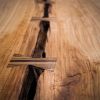 Eastern Ash | Communal Table in Tables by Ghostown Woodworks by Rusty Dobbs | Minimo in Oakland. Item composed of wood and steel