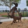 "Freedom" by Jane DeDecker, NSG | Public Sculptures by JK Designs and the National Sculptors' Guild | York Field in Whittier