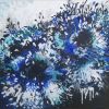 Midnight Dance | Oil And Acrylic Painting in Paintings by Judy Century Art. Item made of canvas with synthetic