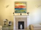 Western Beaches | Oil And Acrylic Painting in Paintings by Helenehardyart. Item composed of canvas