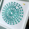 The One That Got Away - Aqua Green | Wall Sculpture in Wall Hangings by Lorna Doyan | North London in London