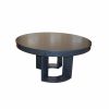 DT-166E RACETRACK Dining Table | Tables by Antoine Proulx Furniture, LLC | Ocean Reef Club in Key Largo. Item composed of wood
