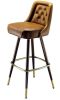 2500 Series Bar Stools | Dining Chair in Chairs by Richardson Seating Corporation | FritzMitte Streetfood Weimar in Weimar. Item composed of metal and leather