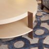 CT-85 Coffee Table with Shelf | Tables by Antoine Proulx Furniture, LLC. Item made of walnut with copper