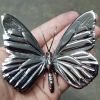 Stainless Monarch Butterfly | Sculptures by Steve Nielsen Art. Item composed of steel