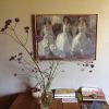 Ladies in White | Canvas Painting in Paintings by Sandra Speidel. Item made of canvas