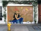 The One With The Bubbles | Street Murals by Kim West | E. 3rd St at S. Hewitt, LA in Los Angeles