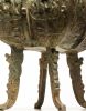 Massive Verdigris Bronze Incense Burner | Incense Holder in Decorative Objects by Lawrence & Scott. Item composed of bronze
