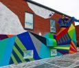New Glasgow Mural | Street Murals by Christian Toth Art. Item made of synthetic