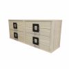 BD-75B Bed, ET-125C Bedside Tables and DR-129A Dresser | Beds & Accessories by Antoine Proulx Furniture, LLC. Item made of walnut