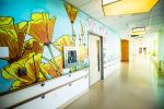Flowers Mural | Murals by Dave Muller | UCSF Medical Center at Mission Bay in San Francisco
