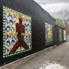Midnight Marauders | Street Murals by Josh Scheuerman | Randy's Records in Salt Lake City. Item made of synthetic