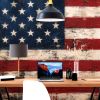 Old Glory — Rustic Farmhouse Luxury Wallpaper Mural | Wall Treatments by ELLE WALLS