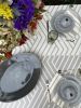 Graphite Tablecloth | Linens & Bedding by OSLÉ HOME DECOR. Item made of fabric