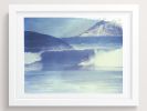 Through Wet Blue Paint | Photography by She Hit Pause. Item composed of paper