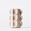 Arcissimo Vase White Small | Work by District Loom