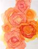 amber glow | abstract art original | Watercolor Painting in Paintings by Megan Spindler