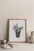 Snowdrop Flower Print, Botanical Art, Floral Drawing | Prints by Carissa Tanton. Item composed of paper