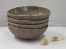 Rustic Stoneware Pasta Bowls, Modern Ceramic Bowls | Dinnerware by YomYomceramic. Item made of ceramic