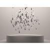 Alan Mizrahi QZ0342 Raindrop Shower | Chandeliers by Alan Mizrahi Lighting Design