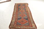 SOULFUL Nomadic Antique Runner | Gorgeous Blue, Terracotta | Runner Rug in Rugs by The Loom House. Item composed of fabric and fiber