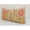 Faded Yellow Suzani Embroidery Throw Pillow Cover, Suzani | Sham in Linens & Bedding by Vintage Pillows Store. Item composed of cotton and fiber