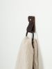 Small Wide Leather Wall Strap [V'ed End] | Storage by Keyaiira | leather + fiber | Artist Studio in Santa Rosa. Item composed of leather