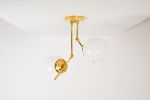 Stockton | Chandeliers by Illuminate Vintage. Item made of brass with glass