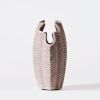 Concha Vase Grey Large | Work by District Loom