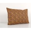 Old Uzbek Trade Cloth Pillow, Vintage Floral Roller Print Be | Cushion in Pillows by Vintage Pillows Store