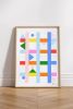 Estudios Geométricos 05 Abstract Art Print | Prints by OWO Ceramics