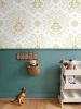 AEON Firefly Squid Daytime Gold | Wallpaper in Wall Treatments by Sean Martorana. Item made of paper