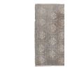 Vintage Midcentury Karapinar Floral Brown Wool Rug | Runner Rug in Rugs by Vintage Pillows Store. Item composed of fabric & fiber