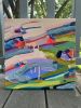 Riverbed | Oil And Acrylic Painting in Paintings by Shiri Phillips Designs. Item made of canvas works with contemporary & modern style