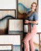 RUST I - Framed-Collection | Wall Hangings by Rianne Aarts / Teddy and Wool Studio. Item made of cotton & fiber