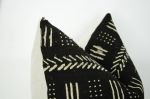 mudcloth pillow cover // black mudcloth cushion case // mud | Pillows by velvet + linen