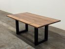 Hardwood Dining Table, Minimalist Solid Wood, Handmade in Portland | Tables by Marco Bogazzi