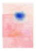 Mid Century Modern Wall Art Print, Abstract Pink Artwork | Prints by Capricorn Press. Item composed of paper in minimalism or mid century modern style
