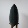 Olive Green Mohair Pillow 24x24 | Pillows by Vantage Design
