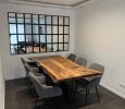 Live Edge Dining Wood Table | Dining Table in Tables by Ironscustomwood. Item composed of walnut compatible with country & farmhouse style