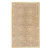 Suzani Pastel Tapestry - Neutral Uzbek Wall Hanging or Bed C | Tablecloth in Linens & Bedding by Vintage Pillows Store